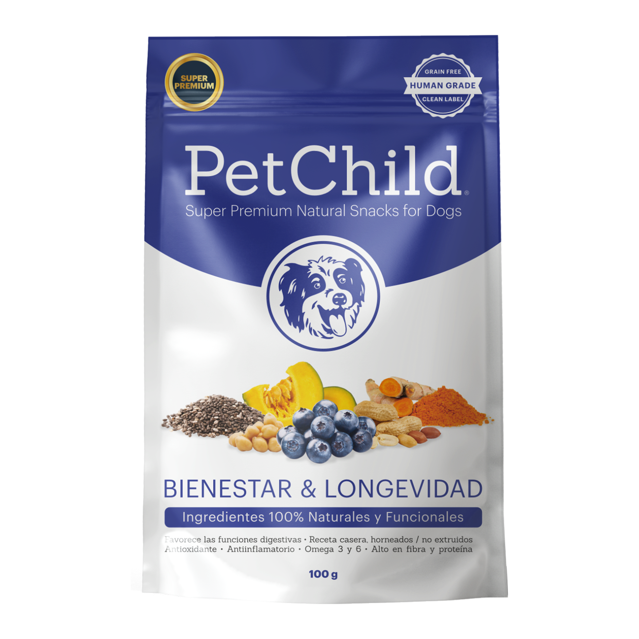 Petchild Snack Bienestar & Longevidad
